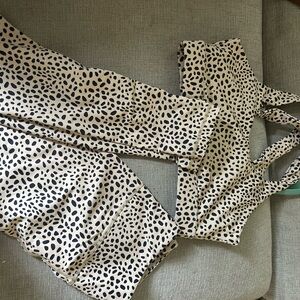 Leopard Print Activewear Set